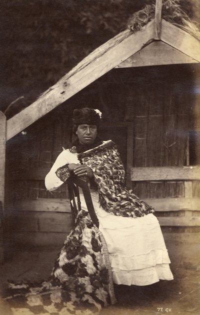 Guide Kate, Te Wairoa, 1885 by George Dobson Valentine